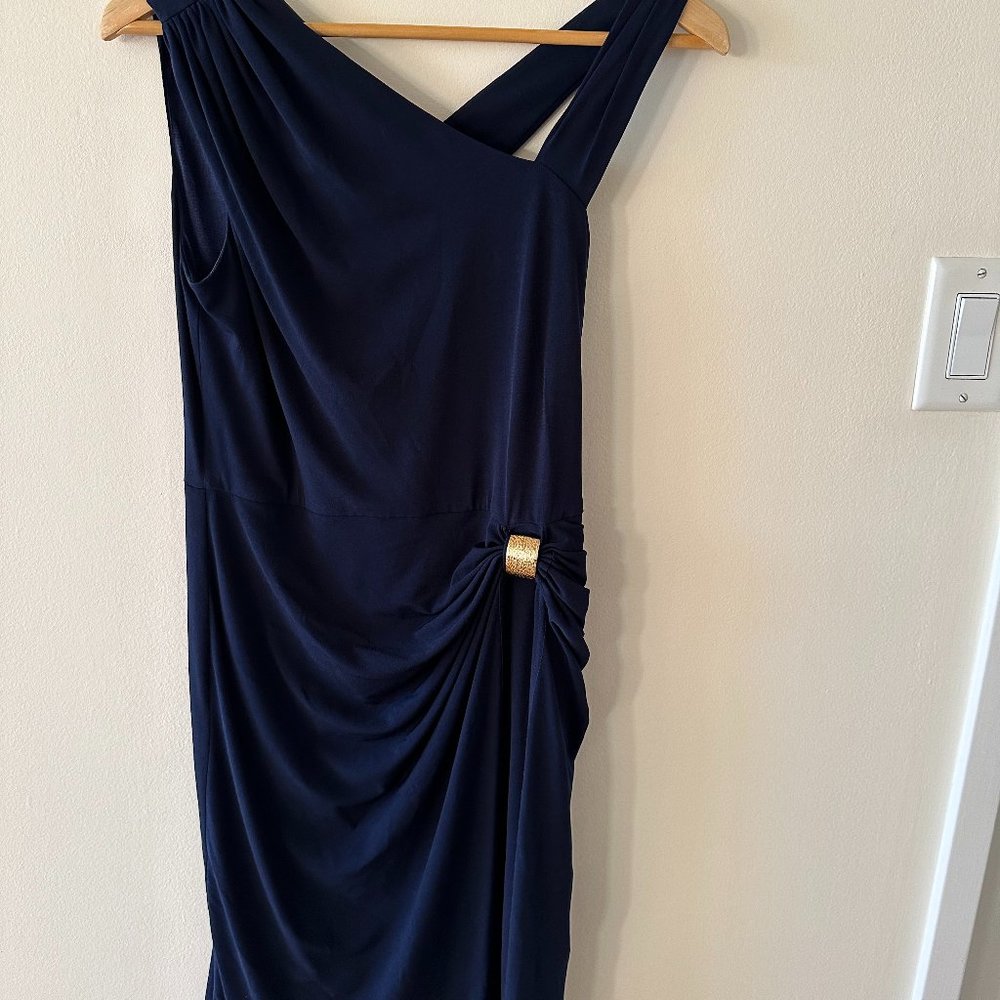 Laundry Navy Blue Cocktail Dress
